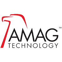 AMAG Technology logo - a company that provides access control and visitor management solutions.