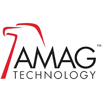 AMAG Technology logo - a company that provides access control and visitor management solutions.