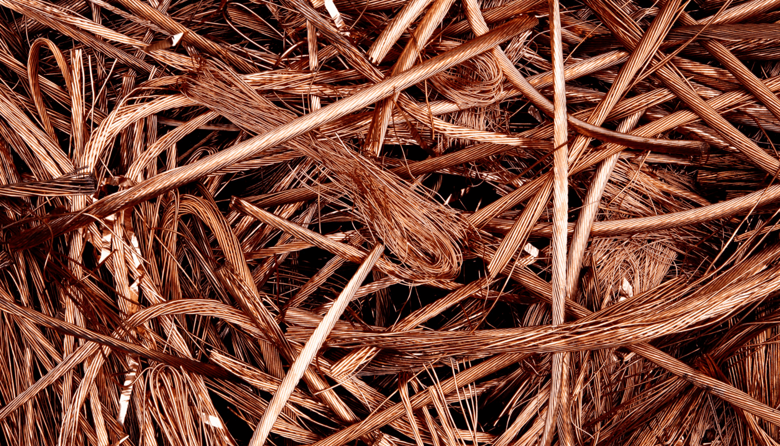 pile of copper wires used for in-building telecommunication