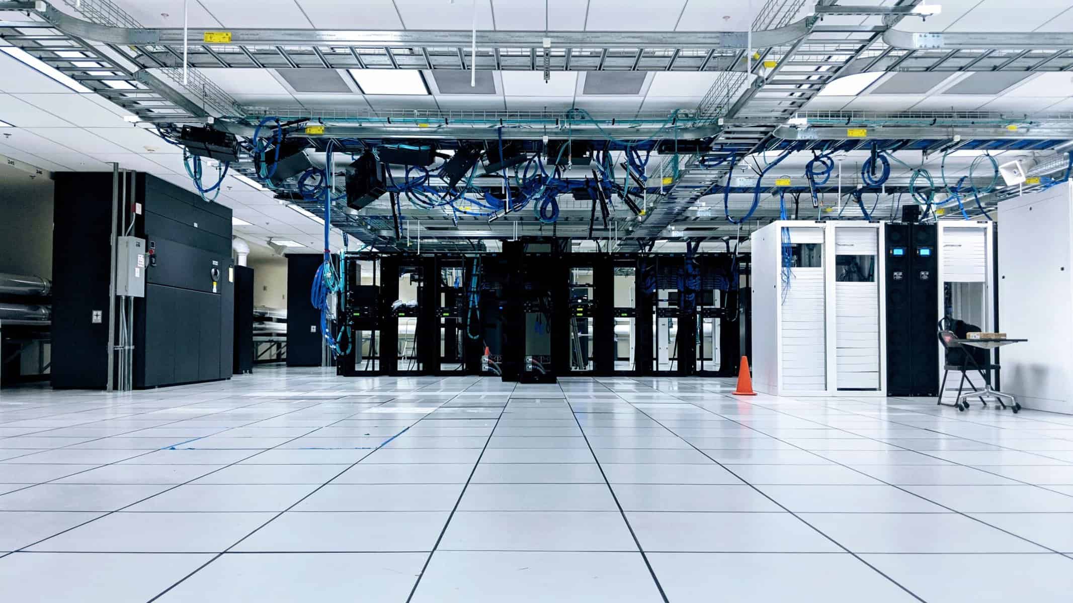 data center protected by physical security