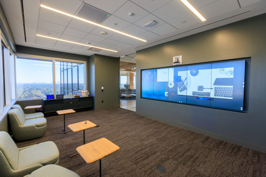 Touchscreen Collaboration Space on the Executive Floor