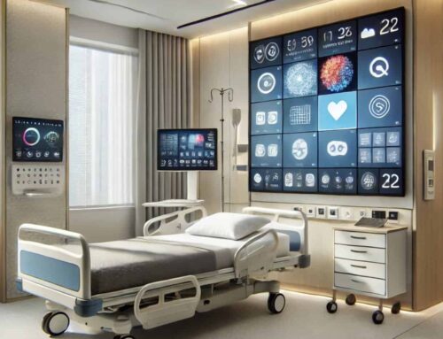 What are the current unique audio/visual solutions for healthcare facilities?